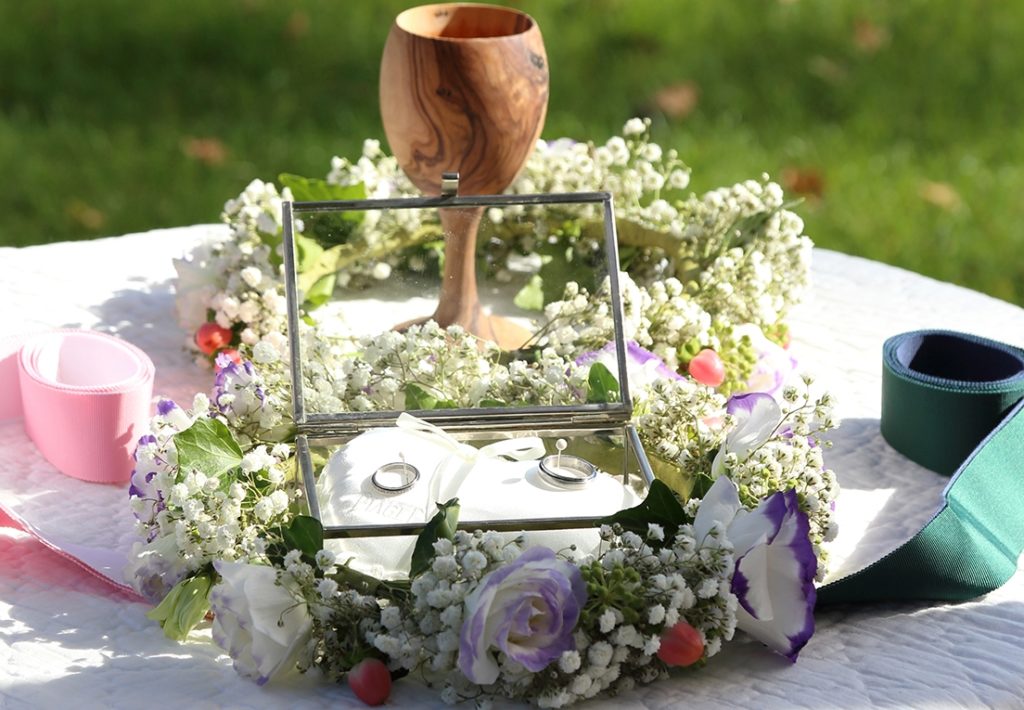 rituel des rubans ou mains liées - Handfasting | rituel cérémonie
